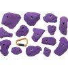 Smog mixed set 14 - 14 climbing holds New
