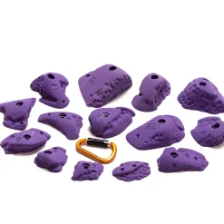 Smog mixed set 14 - 14 climbing holds New