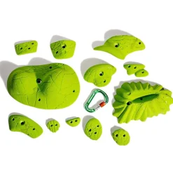 Smog mixed set Larcher 02 - 12 climbing holds Cheap